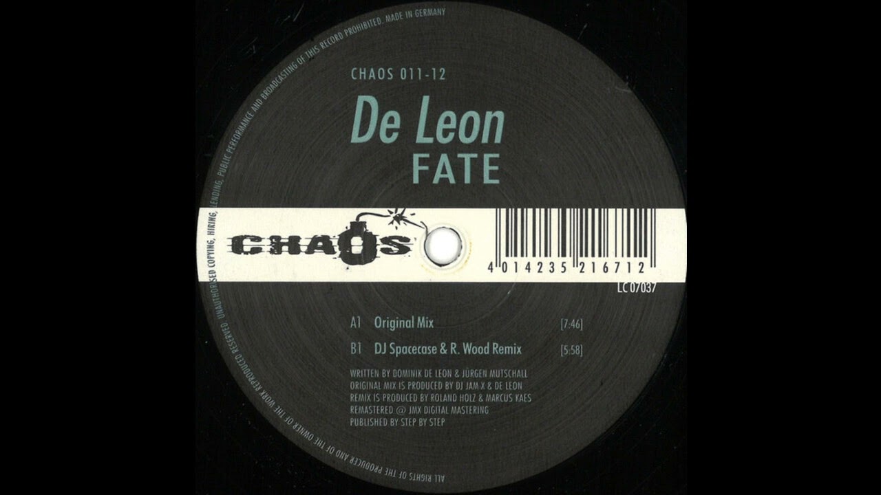 De Leon - Fate (DJ Spacecase & R. Wood Remix) 2000
