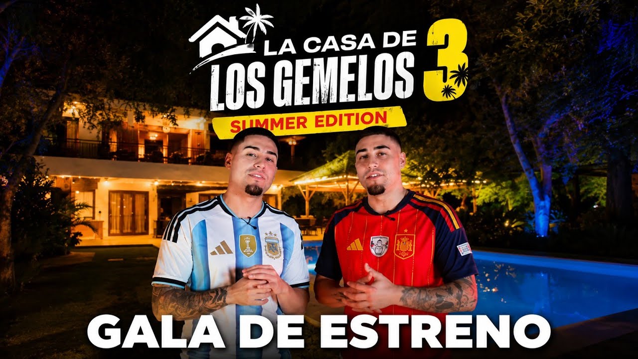 &iexcl;COMIENZA LA CASA DE LOS GEMELOS 3! 🏝️ Gala 1: la villa y el casting completo