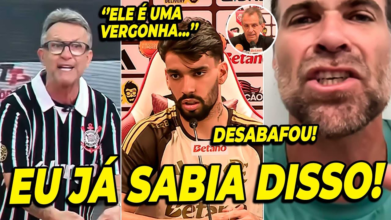 ELE É UMA VERGONHA! NETO DETONOU LUCAS PAQUETÁ E PILHADO COMENTOU LANCE POLÊMICO!