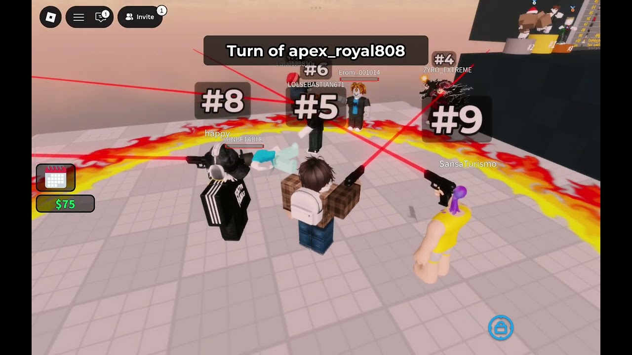 Playing blind shot 