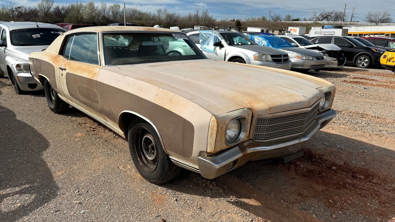 Я нашел этот Chevrolet Monte Carlo 1970 года на аукционе Copart. Заведется ли он?
