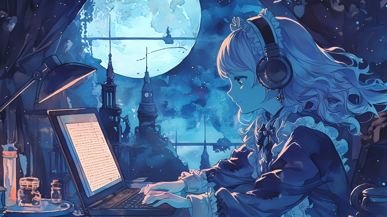 【フリーBGM】「不思議な国の夜」幻想的で静かな夜に流れるBGM【Work/Delivery/Study/Reading】