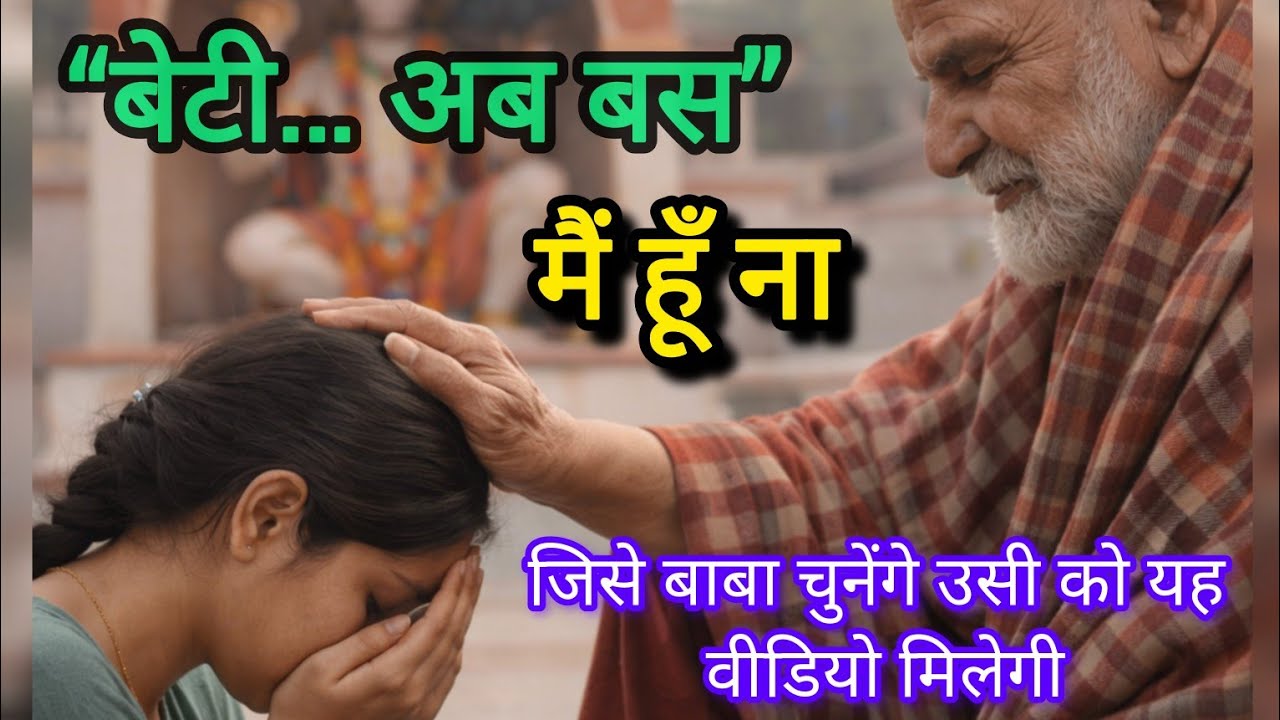 “ये वीडियो तेरे सामने यूँ ही नहीं आया है | बाबा का सीधा संदेश”“तू अपने लिए जीना सीख