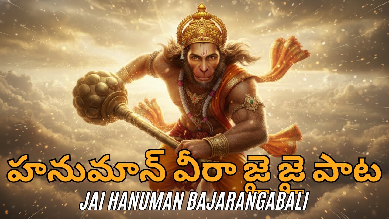హనుమాన్ వీరా జై జై రామా | Powerful Hanuman Telugu Devotional Song | Hanuman Veera Jai Jai Rama