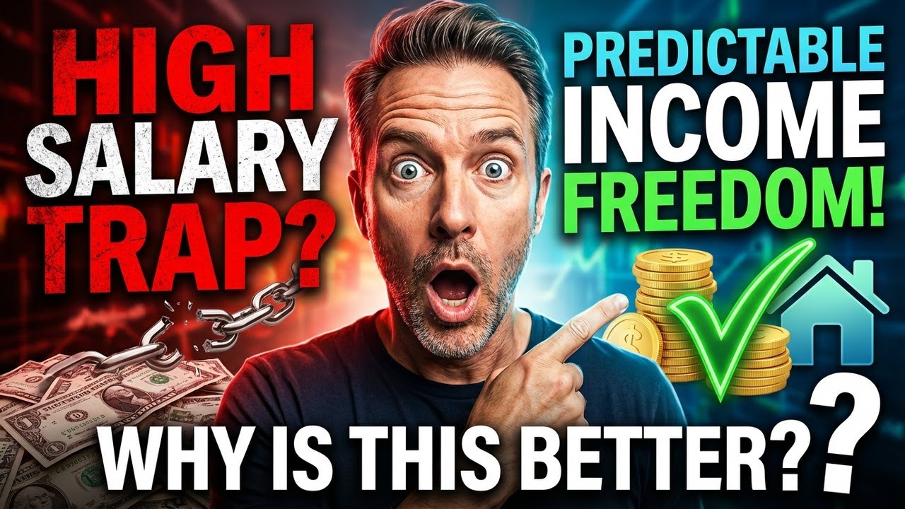 5 KEY Reasons Why PREDICTABLE Income Beats High Salary After 40