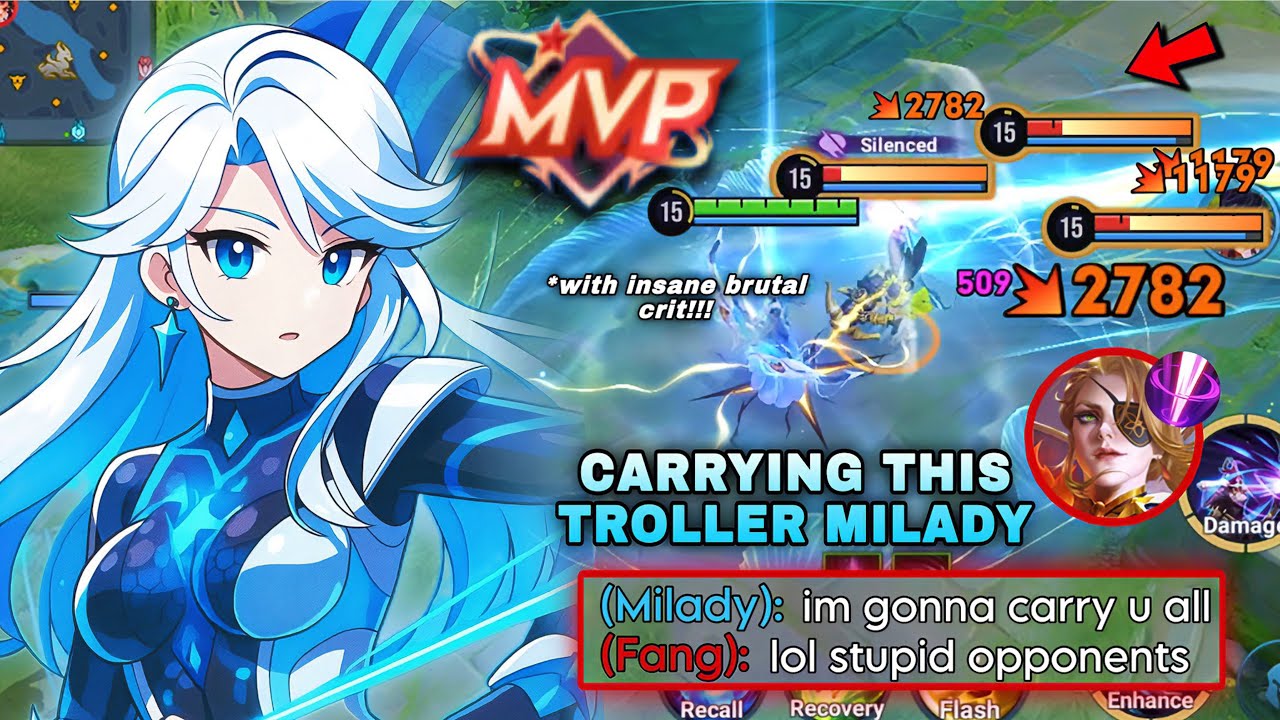 TOP 1 GARO CARRYING TROLLER & YAPPER MILADY JUNGLE WITH INSANE BRUTAL CRIT! | GARO BUILD & ARCANA