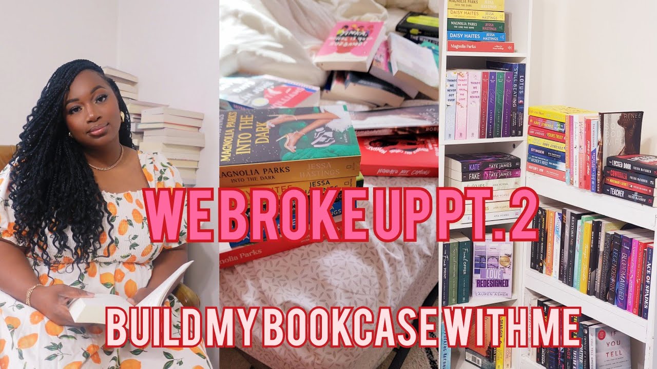 Мы расстались 😭💔 ч. 2 | Собери мою книжную полку вместе со мной! 📚 #спонсировано #teddyblake