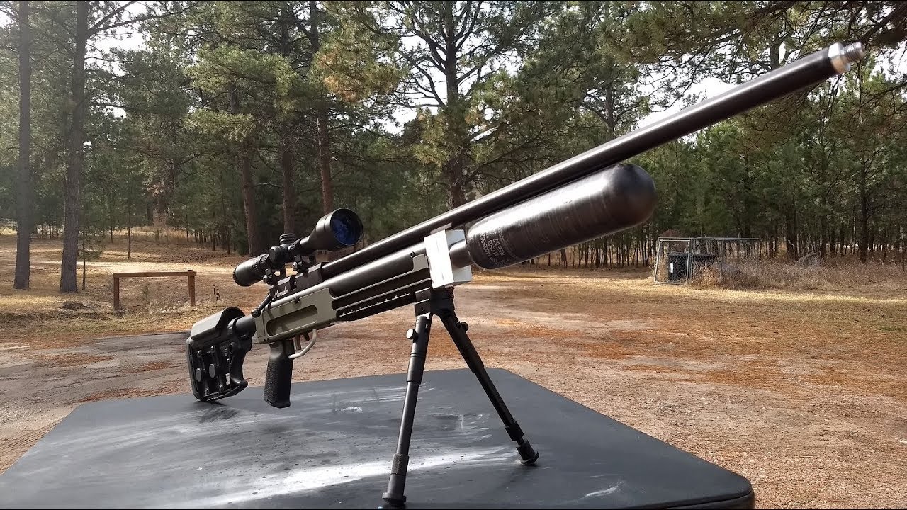 Modded .30 Caliber Benjamin Marauder PCP Air Rifle