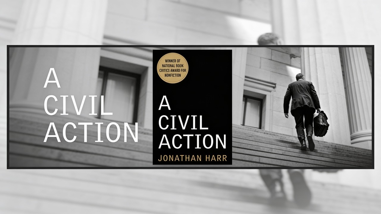 A Civil Action - Jonathan Harr Legal : audiobook full length true crime thriller