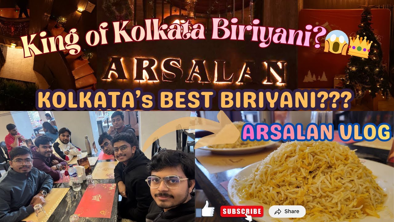 Arsalan or Dada Boudi??? | Best Biriyani in Kolkata |Kolkata Food Vlogs| MBBS life #viral #foodvlog