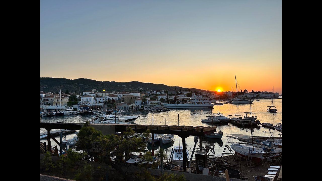 Spetses Silent Vlog   Cycling Around the Island in a Heatwave ©