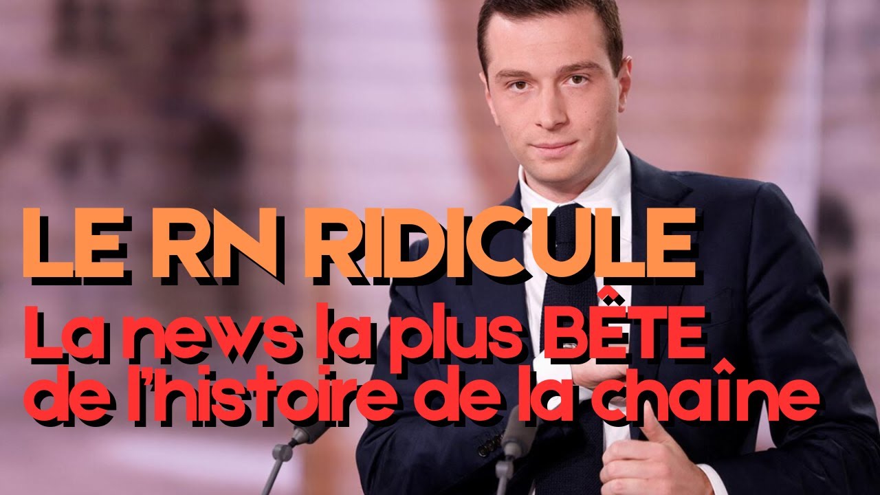 UN PROJET DE LOI HILARANT DU RN (ACCROCHEZ-VOUS...)