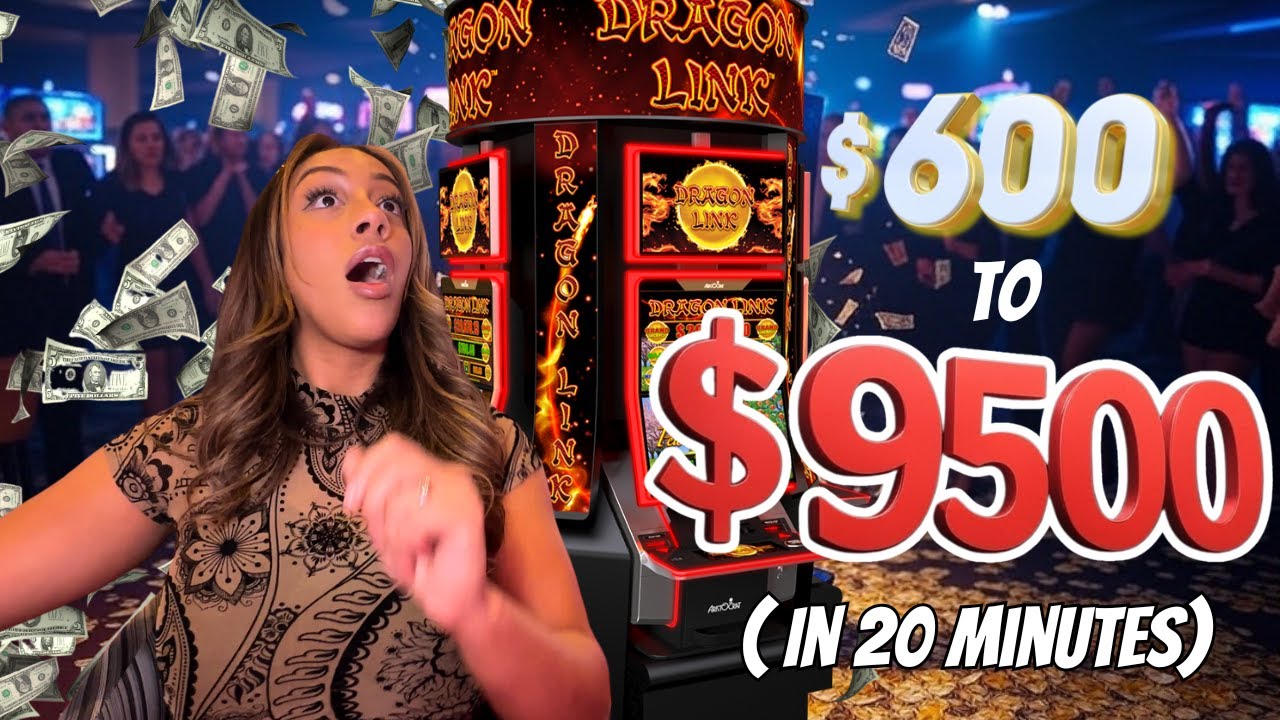 Dragon Link Epic Session → From $600 to $9,500 in 20 Minutes!
