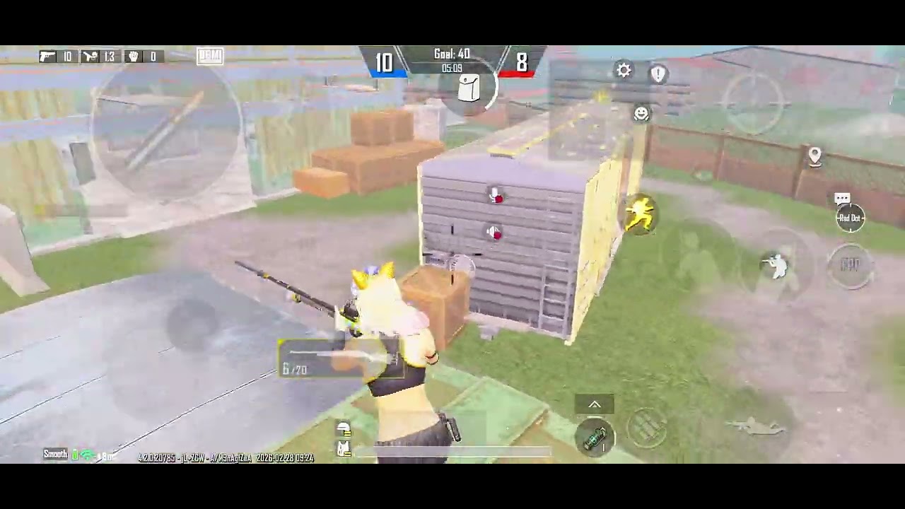 M24 1v1 with random pro😱❤️‍🔥#pubgmobile #viralvideo 