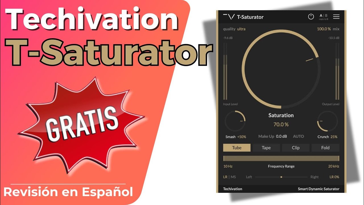 🎧Techivation T-Saturator🎧-Revisión en Español- ¡GRATUITO!