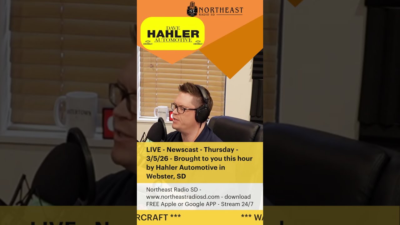 LIVE - Newscast - Thursday - 3/5/26 - Hahler Auto - www.hahlerauto.com