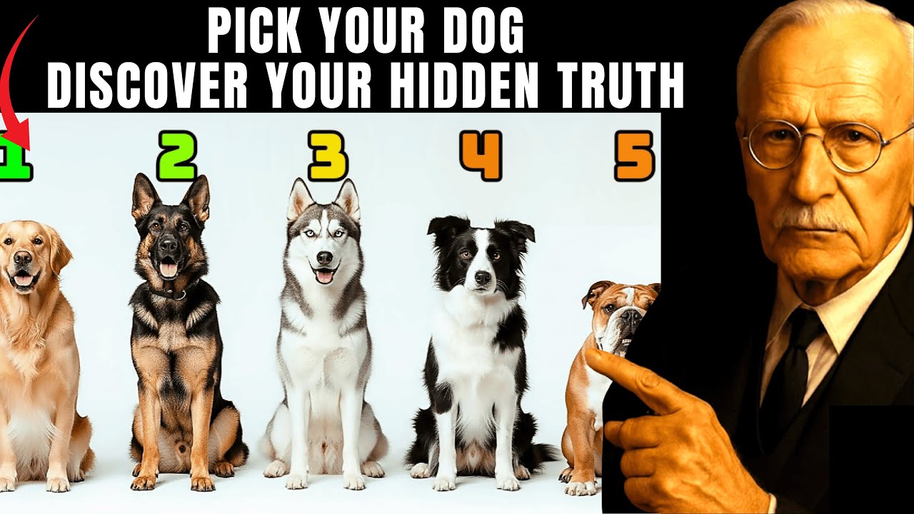 The Dog You Choose Reveals Who You Truly Are | Carl Jung Psychology Test