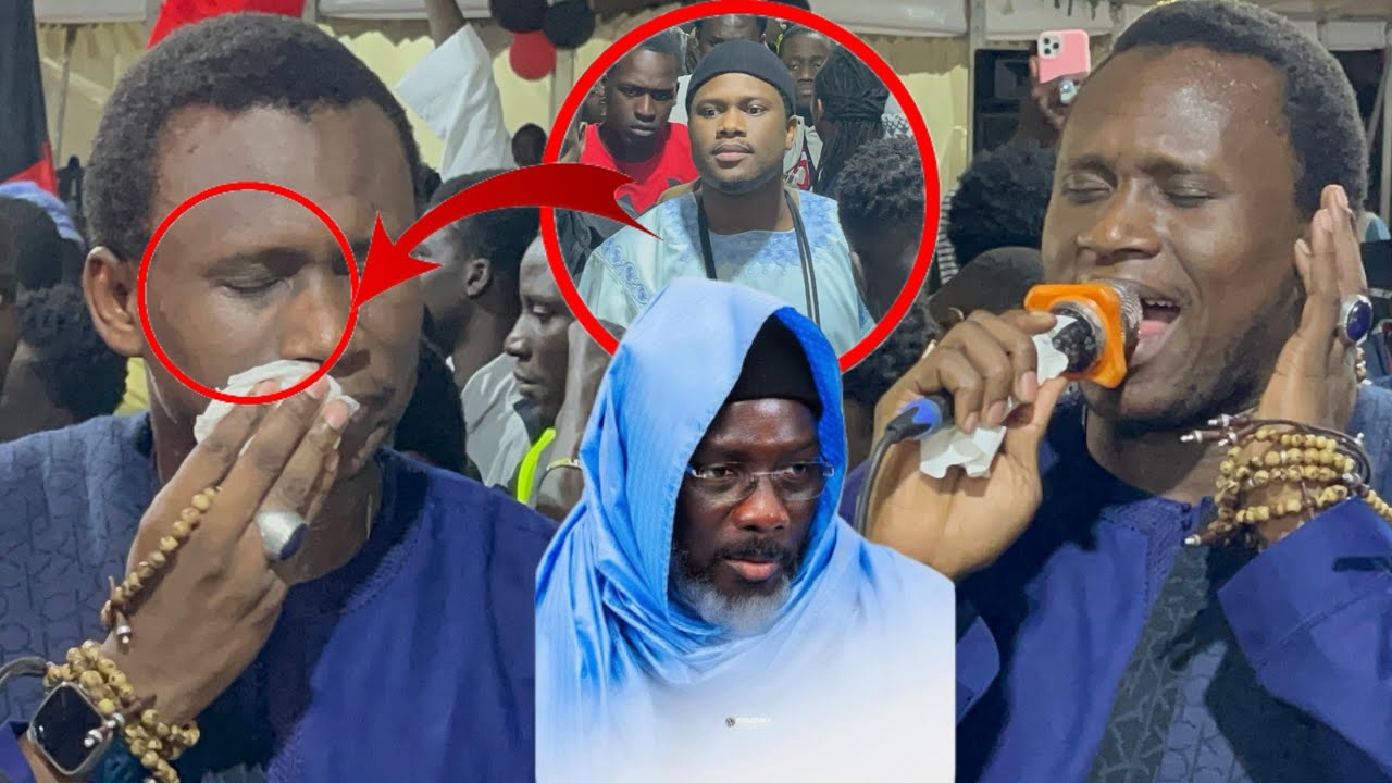 Serigne Akhma Mbackè Dioyna Devant Son Petit Frère Abdou Khoudos Mbackè au Thiant Ouest Foire