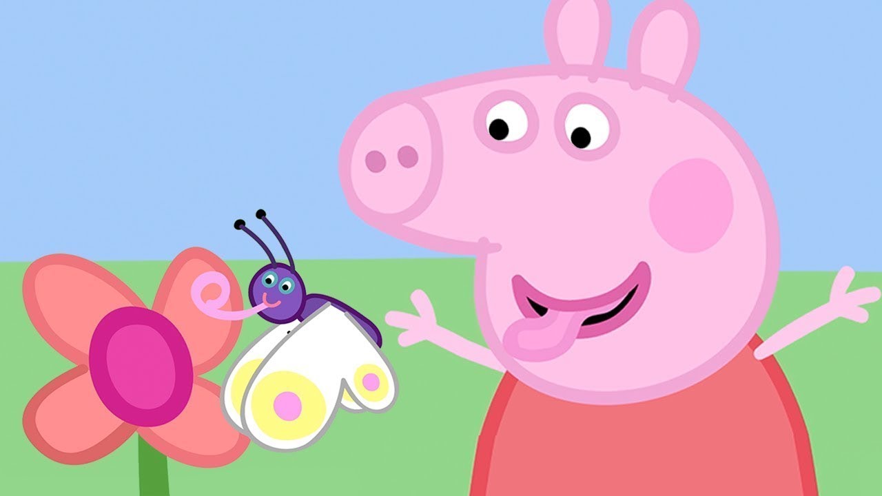 Peppa Gris | Frosker Og Mark Og Sommerfugler | Tegneserie for Barn