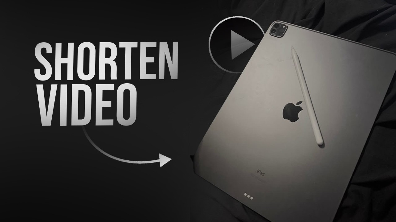 Как сократить видео на iPad (инструкция)