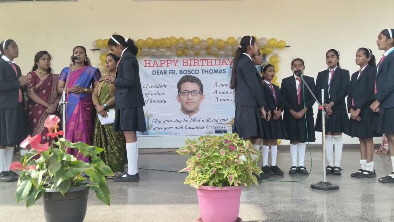 Birthday Celebration of Rev. Father Bosco Thomas TOR, Principal