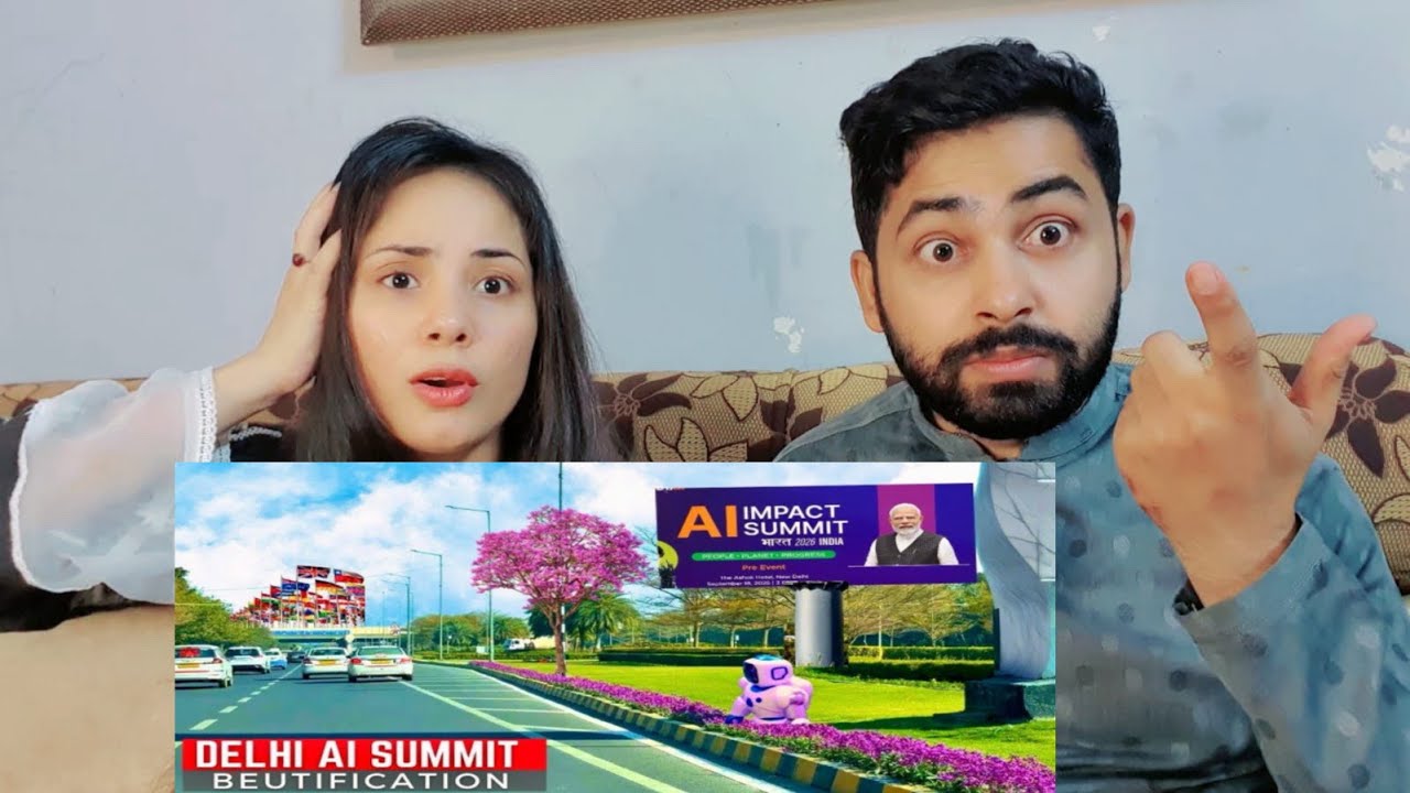 Our First Reaction! AI Impact Summit 2026 | Delhi Roads Beautification & World-Class Makeover 