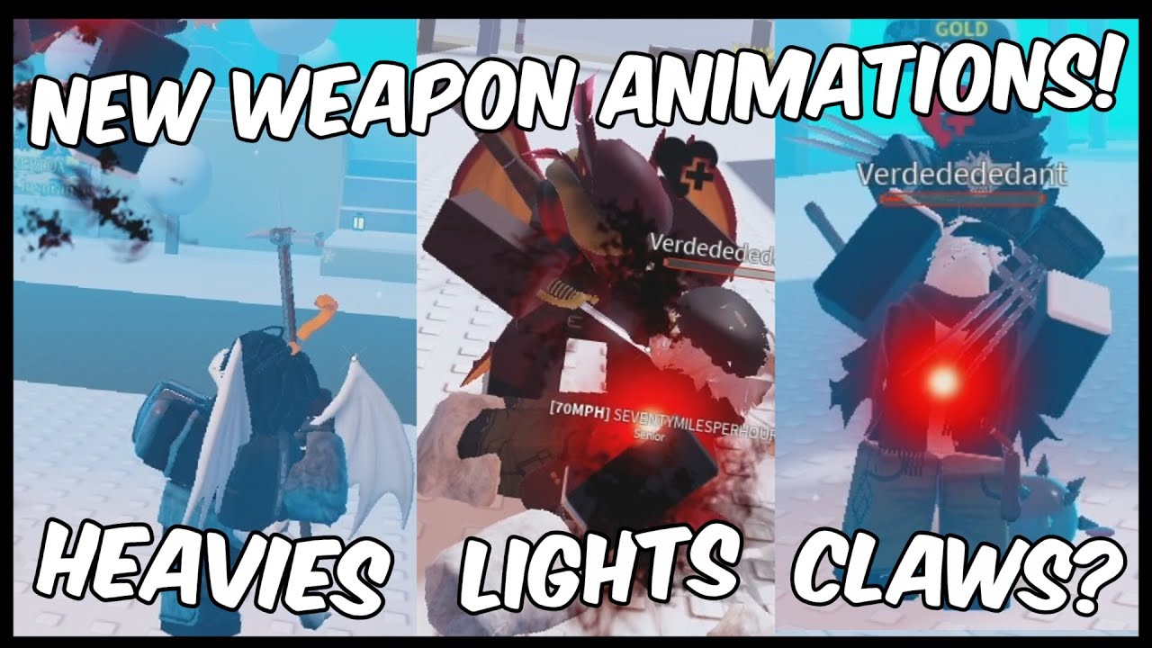 NEW ANIMATIONS in Combat Warriors?? | Roblox Combat Warriors Update