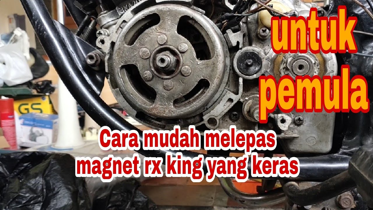 Cara melepas magnet Rx king yang keras untuk pemula
