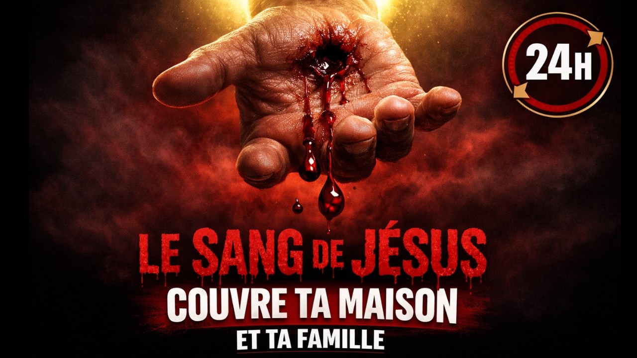 🩸LE SANG DE JÉSUS COUVRE SA MAISON ET SA FAMILLE -contre la sorcellerie les démons et la magie noire