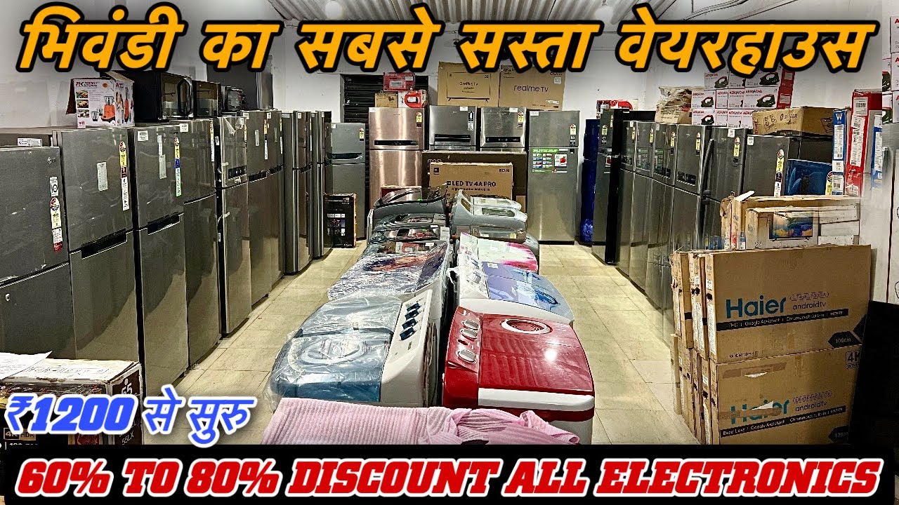 🔥60% To 80% Discount All Electronics Items🔥 || Ac, Fridge, Washing Machine, Oven, Led Tv & ect.