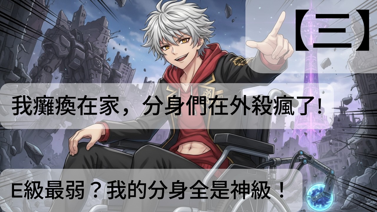 我癱瘓在家，分身們在外殺瘋了(E級最弱？我的分身全是神級！)【三】