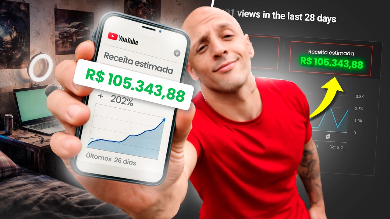 Ninguém te conta como ganhar dinheiro com canal pequeno