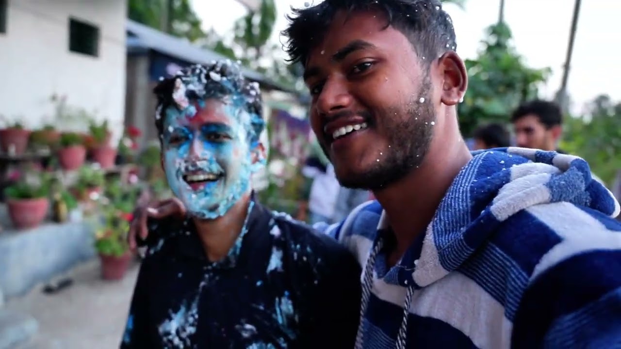 Birthday surprise dekhera sabai jana hasee pad, lipstick, earring deko by sony a7iv