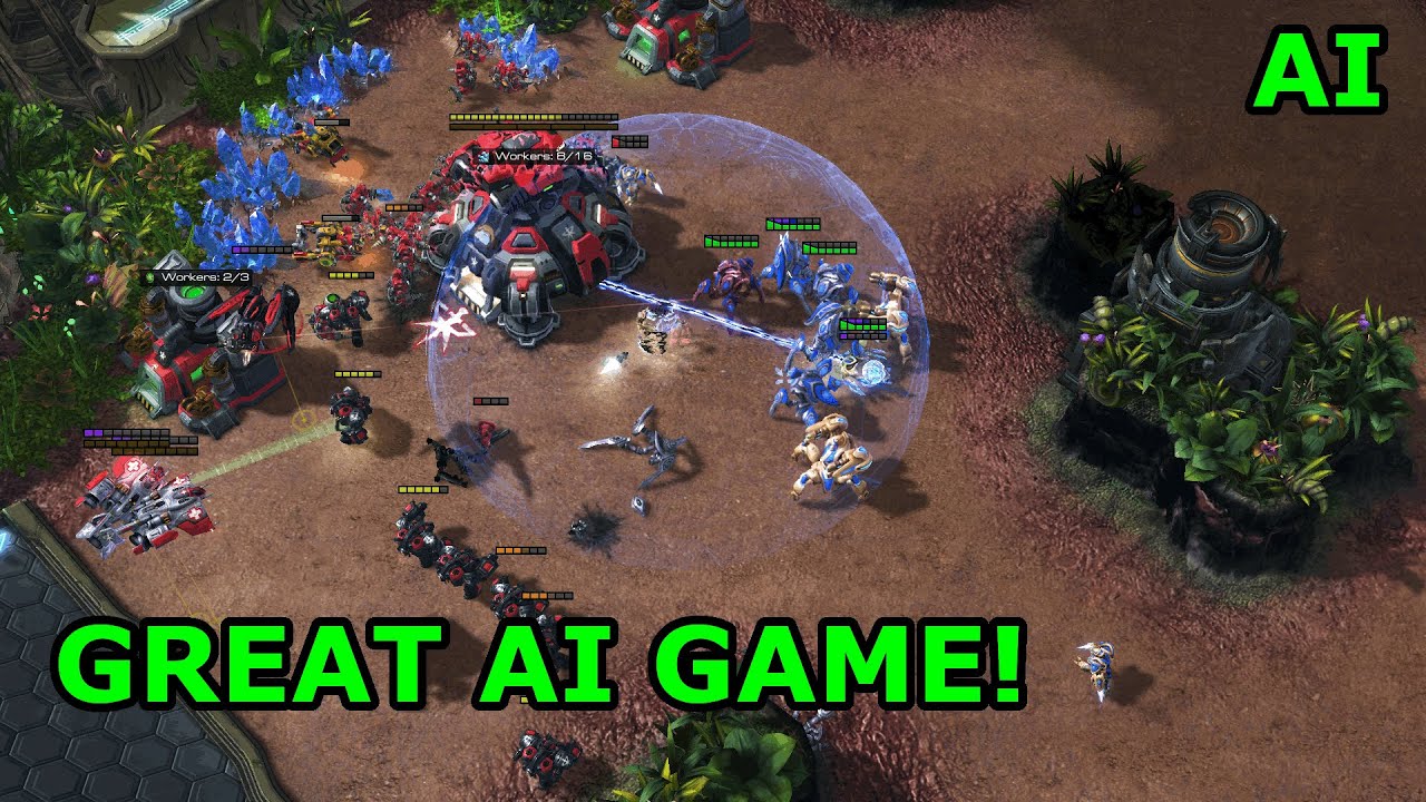 50,000 APM BATTLE - BenBotBC vs SharpenedEdge - Starcraft 2 AI