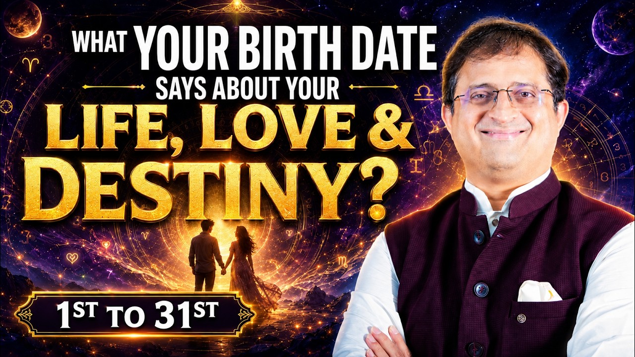 What Your Birth Date Says About Your Life, Love & Destiny | 1st to 31st #birthdatenumerology