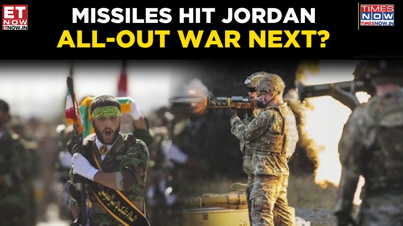 Trump's Iran Offensive Intensifies; Tehran Retaliates With Jordan Missile Attack | Iran-US WAR News