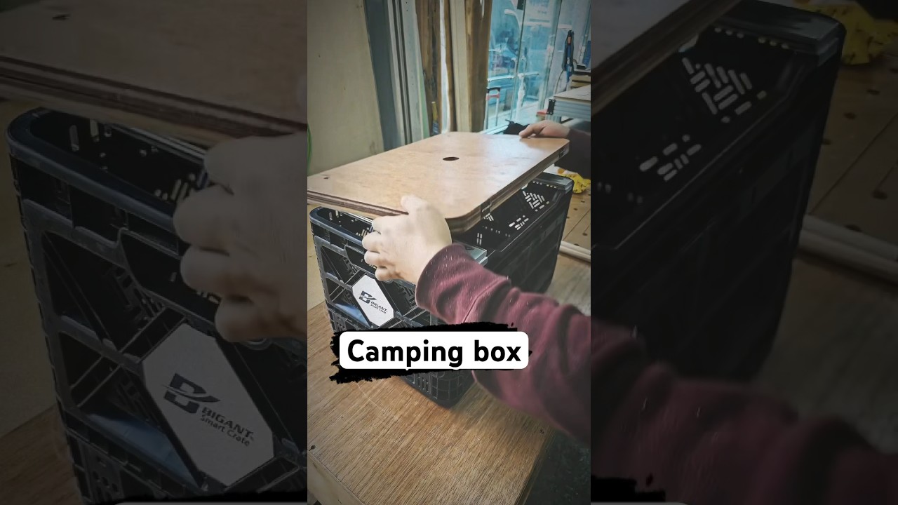 Caja multi funcional  #camper #diy #campervan #camping #tucamper
