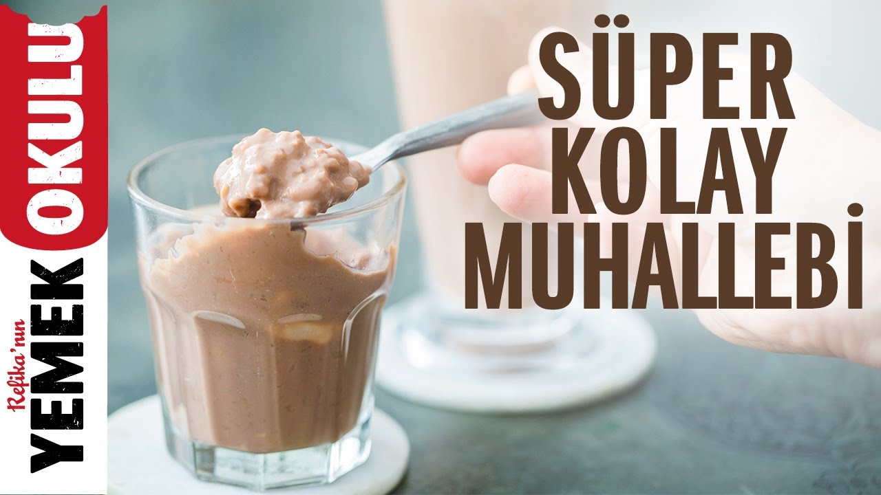 5 Dakikada Kolay Çikolatalı Muhallebi Yapımı | Şekersiz Tatlı Tarifi
