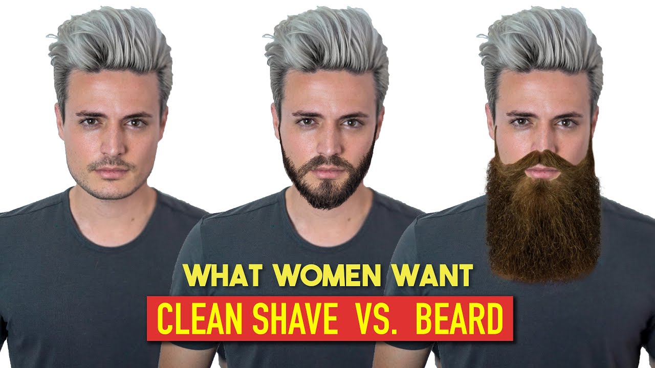 Clean Shave Vs. Beard: Do WOMEN Like Facial Hair?