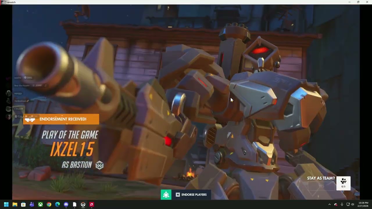 playing OW but my mic is too quiet