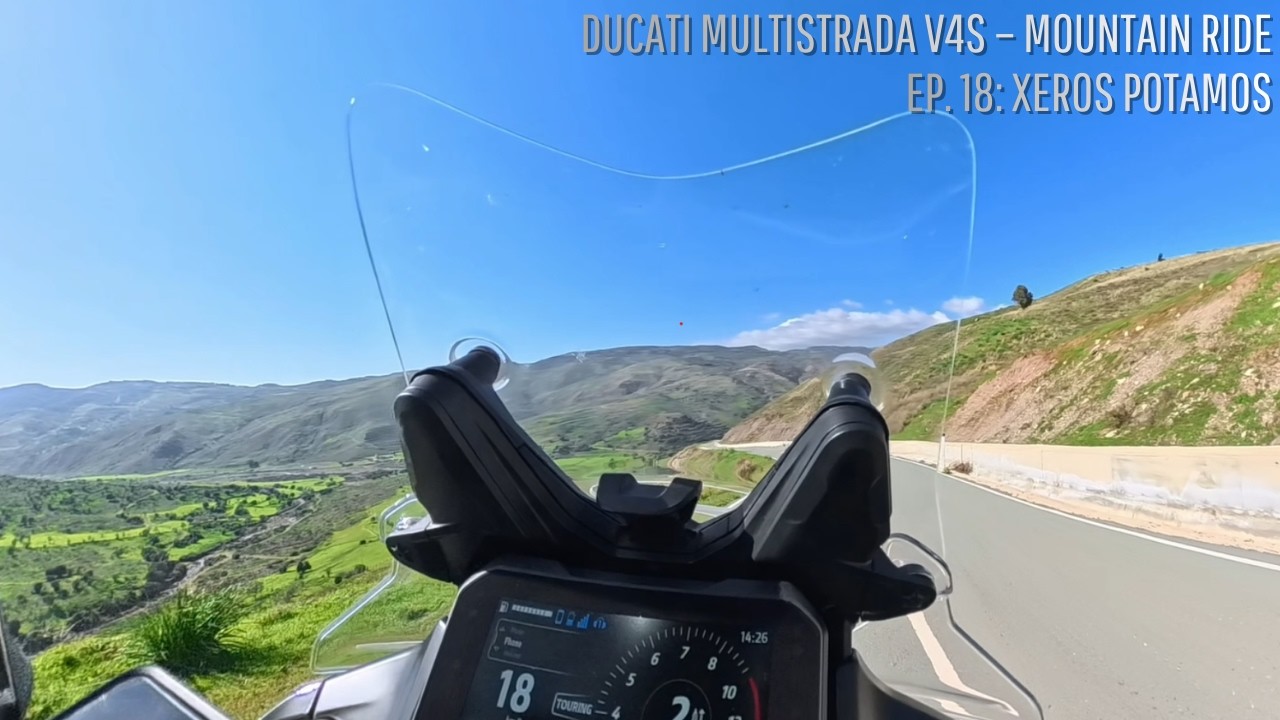 Ducati Multistrada V4S – Mountain Ride Ep. 18: Xeros Potamos