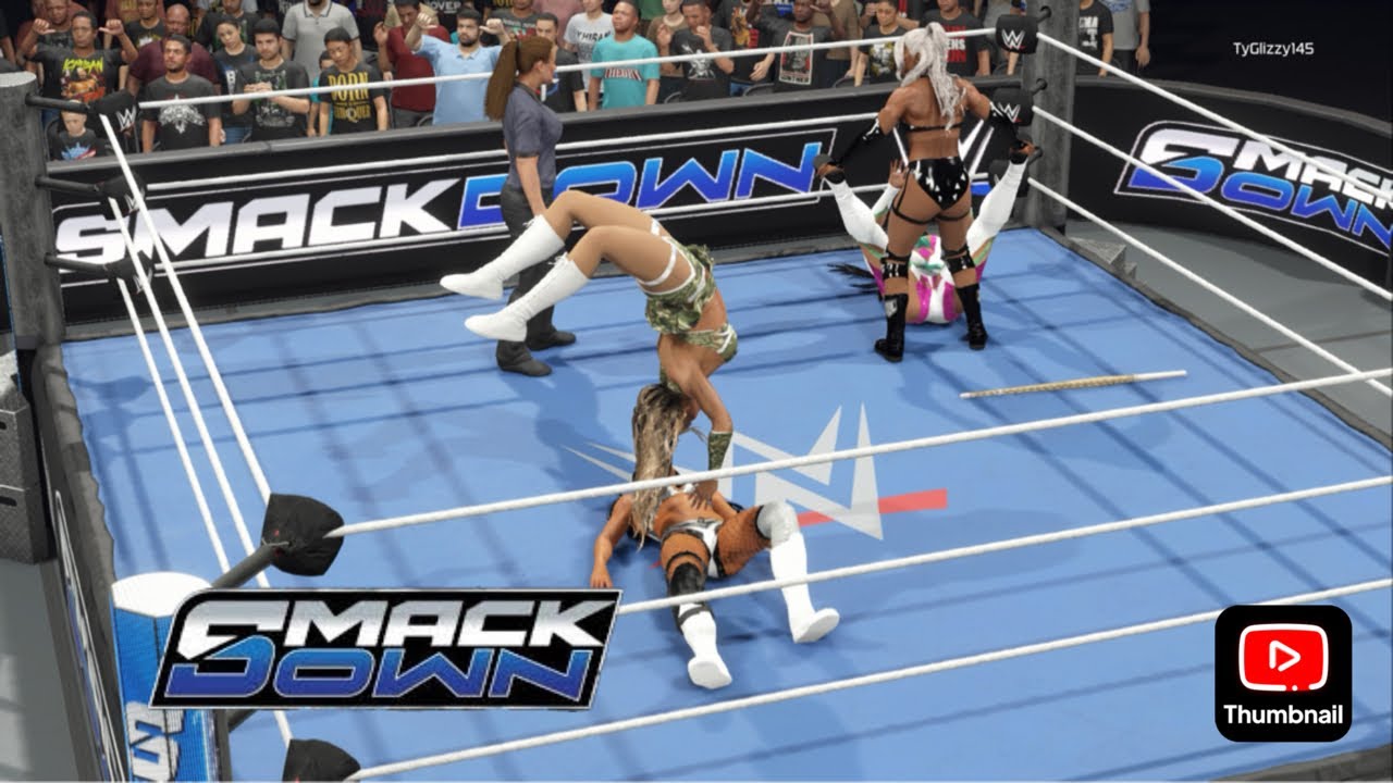 WWE 2K25-5 WOMEN GAUNTLET MATCH- WINNER FACES AMAYA FOR WOMEN’S CHAMPIONSHIP THIS SATURDAY