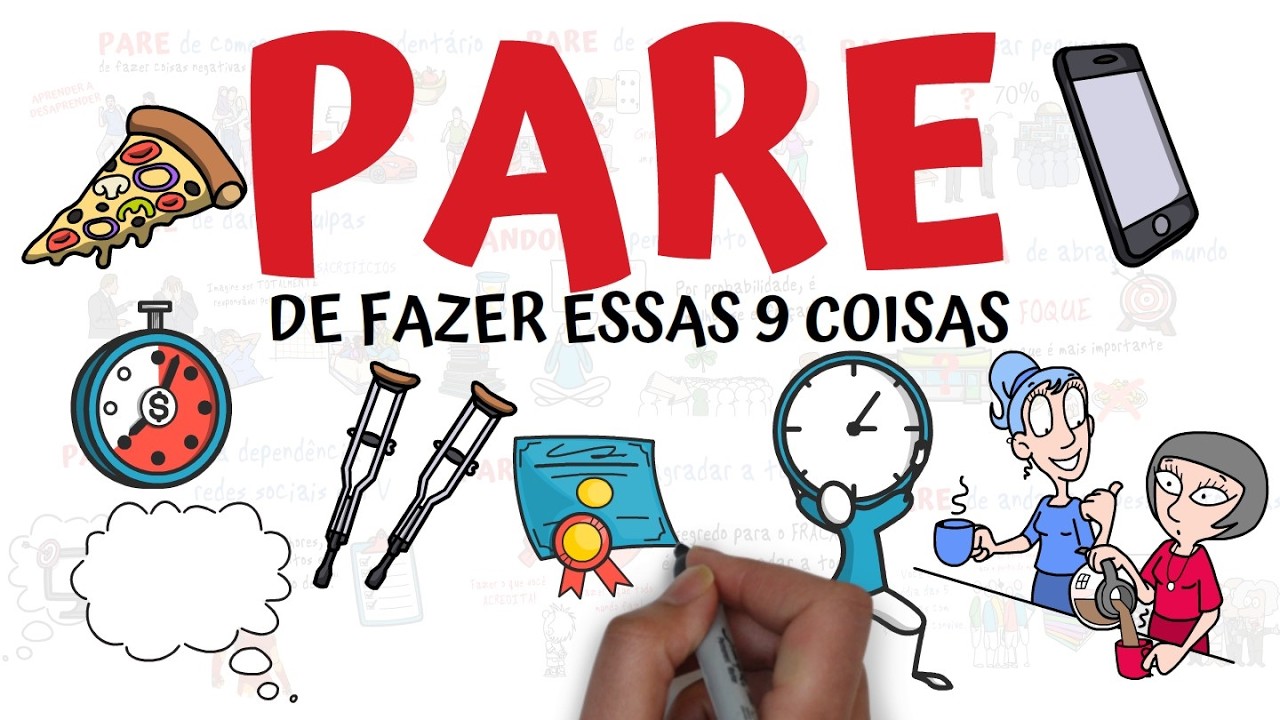 9 COISAS QUE VOCÊ DEVE PARAR SE QUISER CONQUISTAR COISAS NA VIDA | SejaUmaPessoaMelhor
