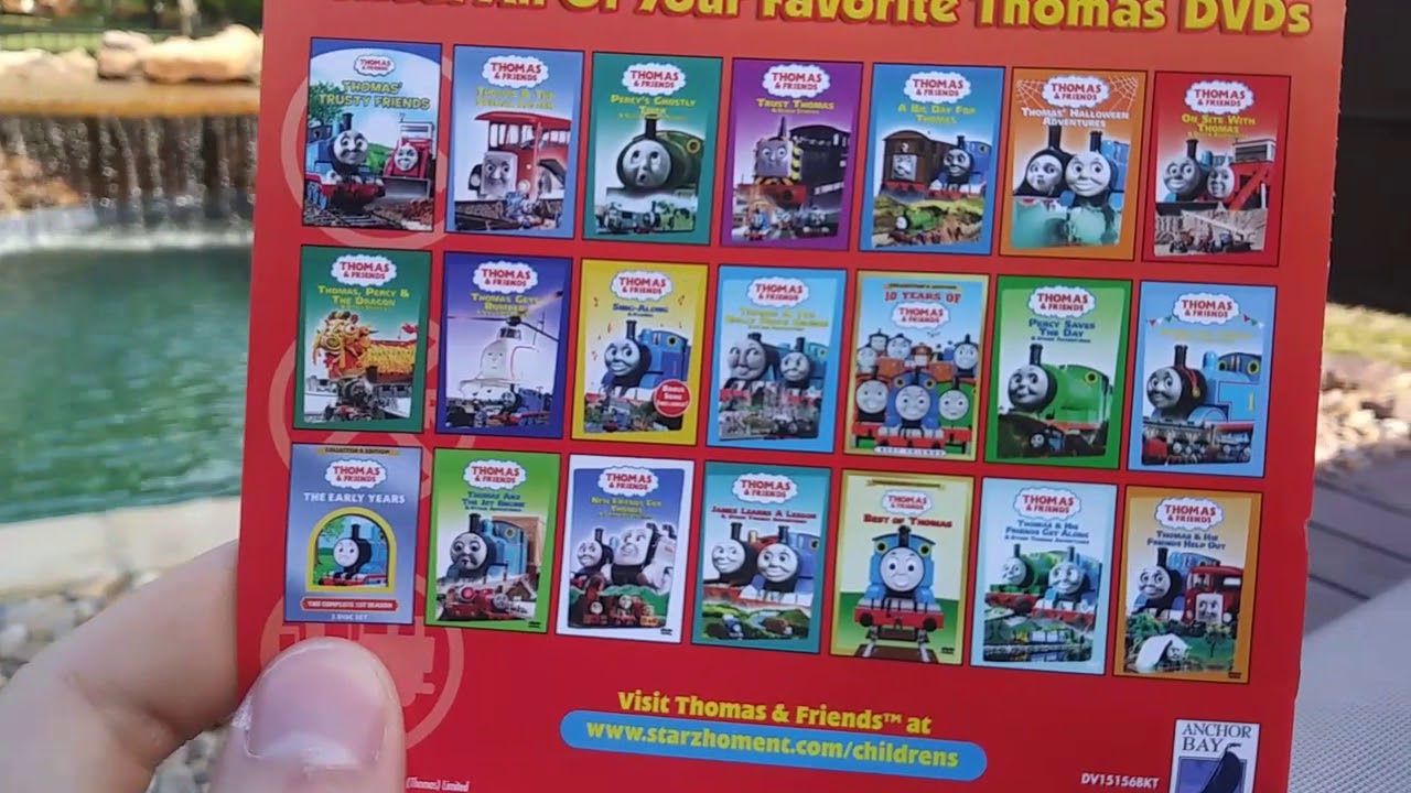 Thomas & Friends DVD lot unboxing!