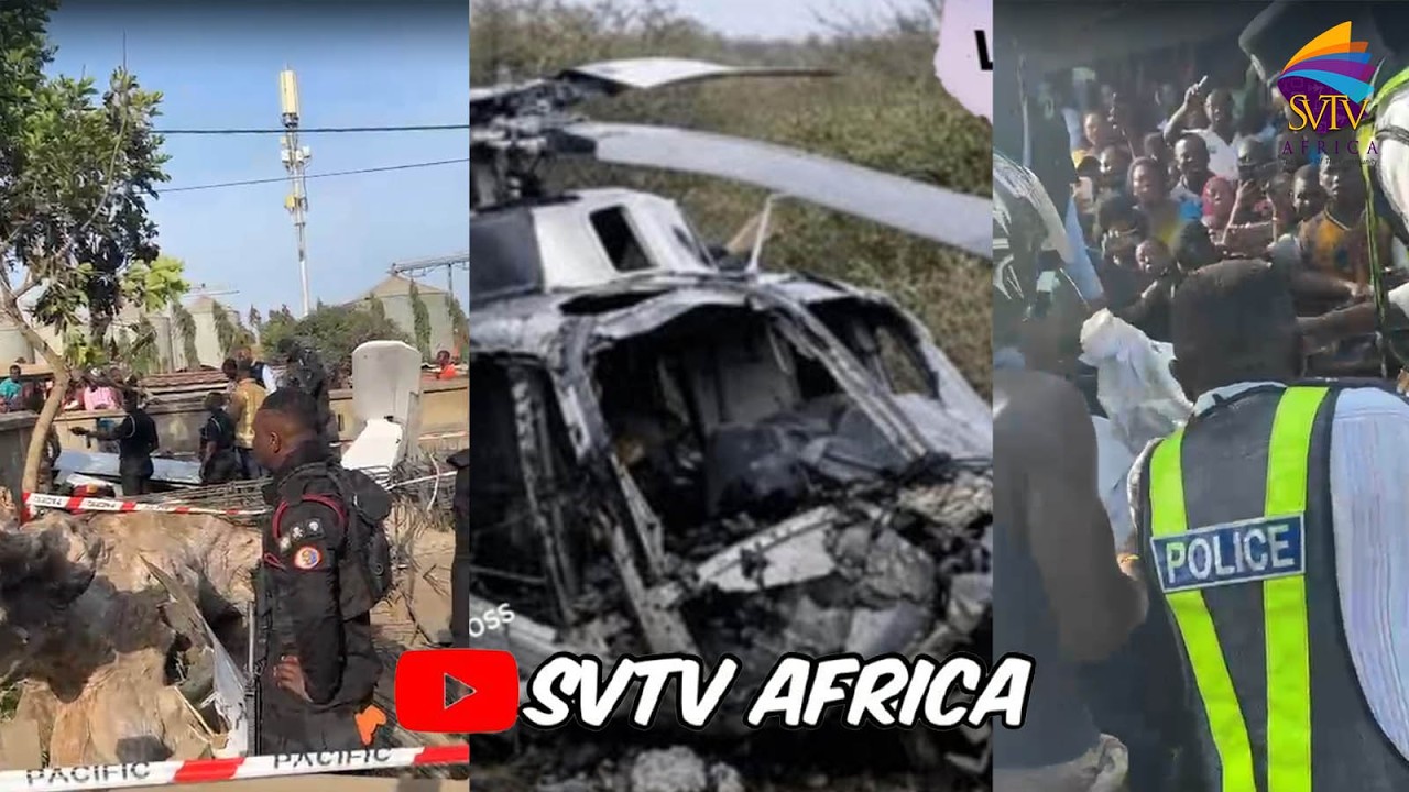 Update: 3 Ðíè In Helicopter Crásh At Tema Community 1 Site 18