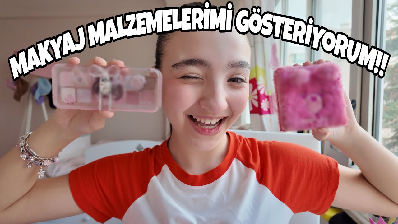 MAKYAJ MALZEMELERİMİ GÖSTERİYORUM!!
