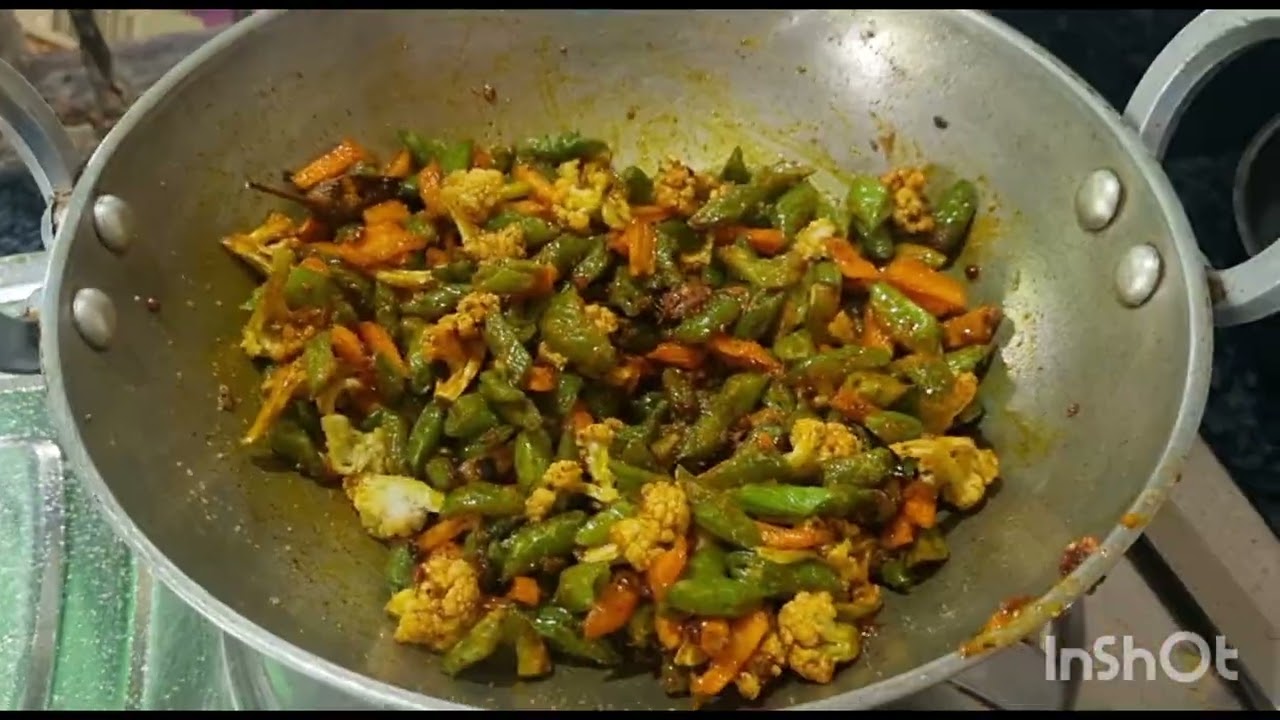 Simple Easy Mix vegetables Without  Onion Garlic  Recipe 😋 👌 