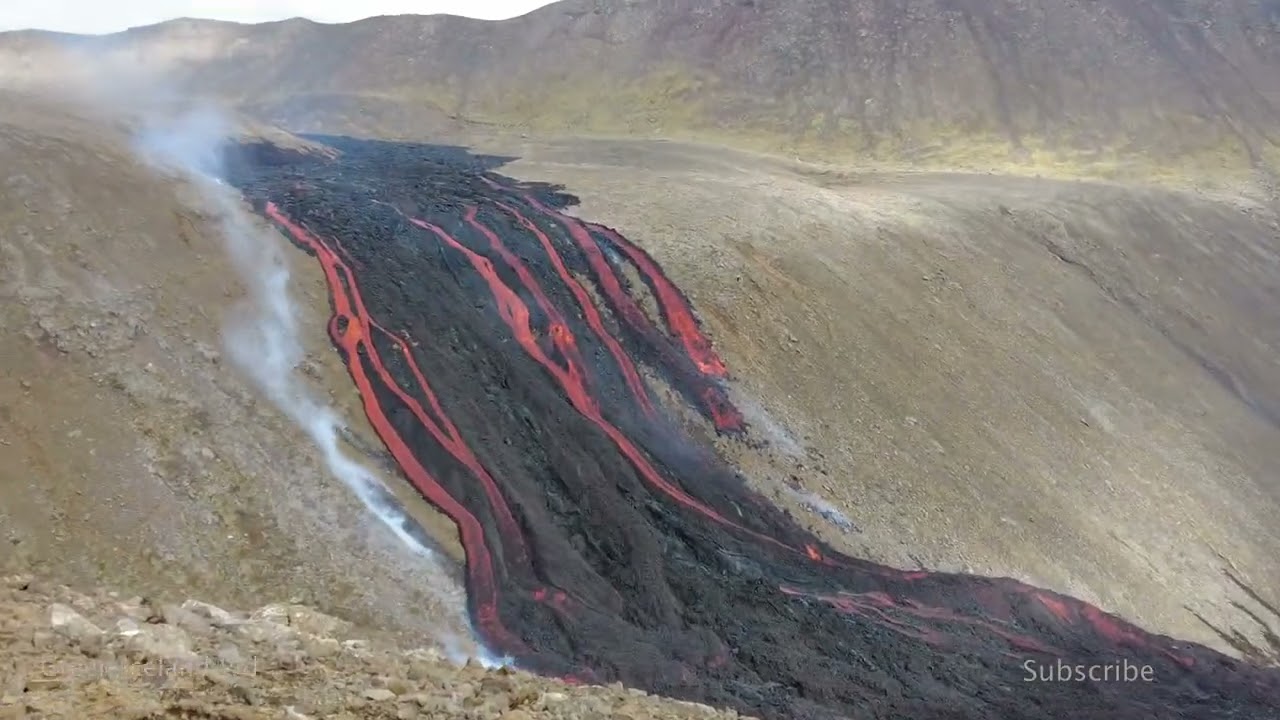 Iceland Geldingadalir Volcano