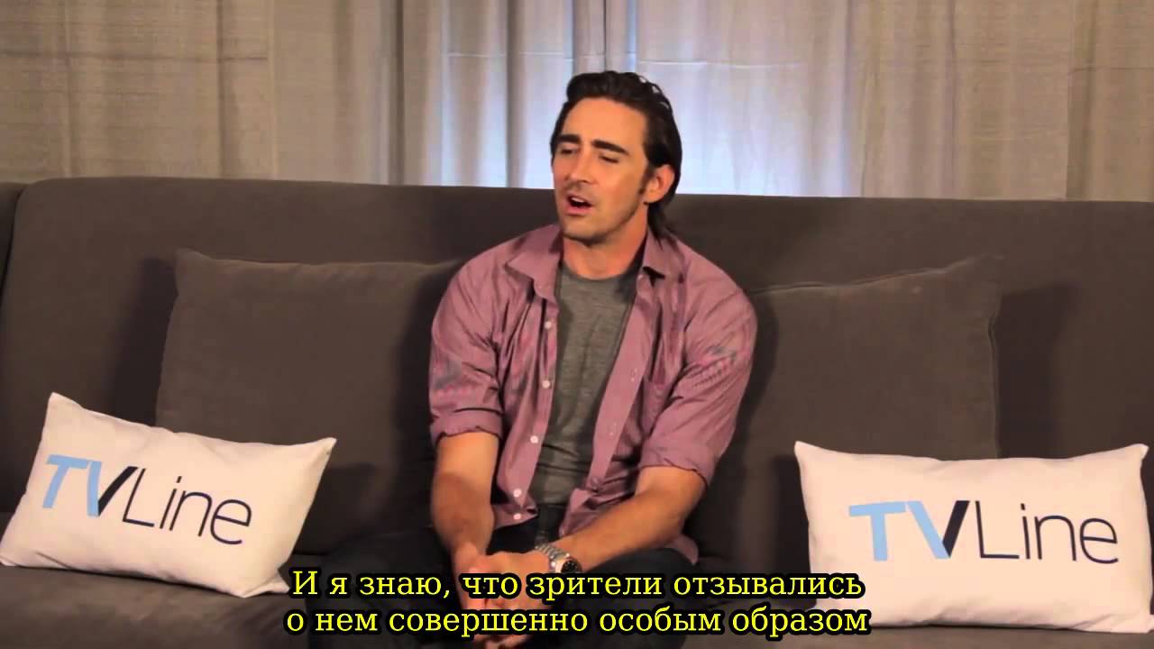 Lee Pace Interview at Comic Con 2014   TVLine (русские субтитры)