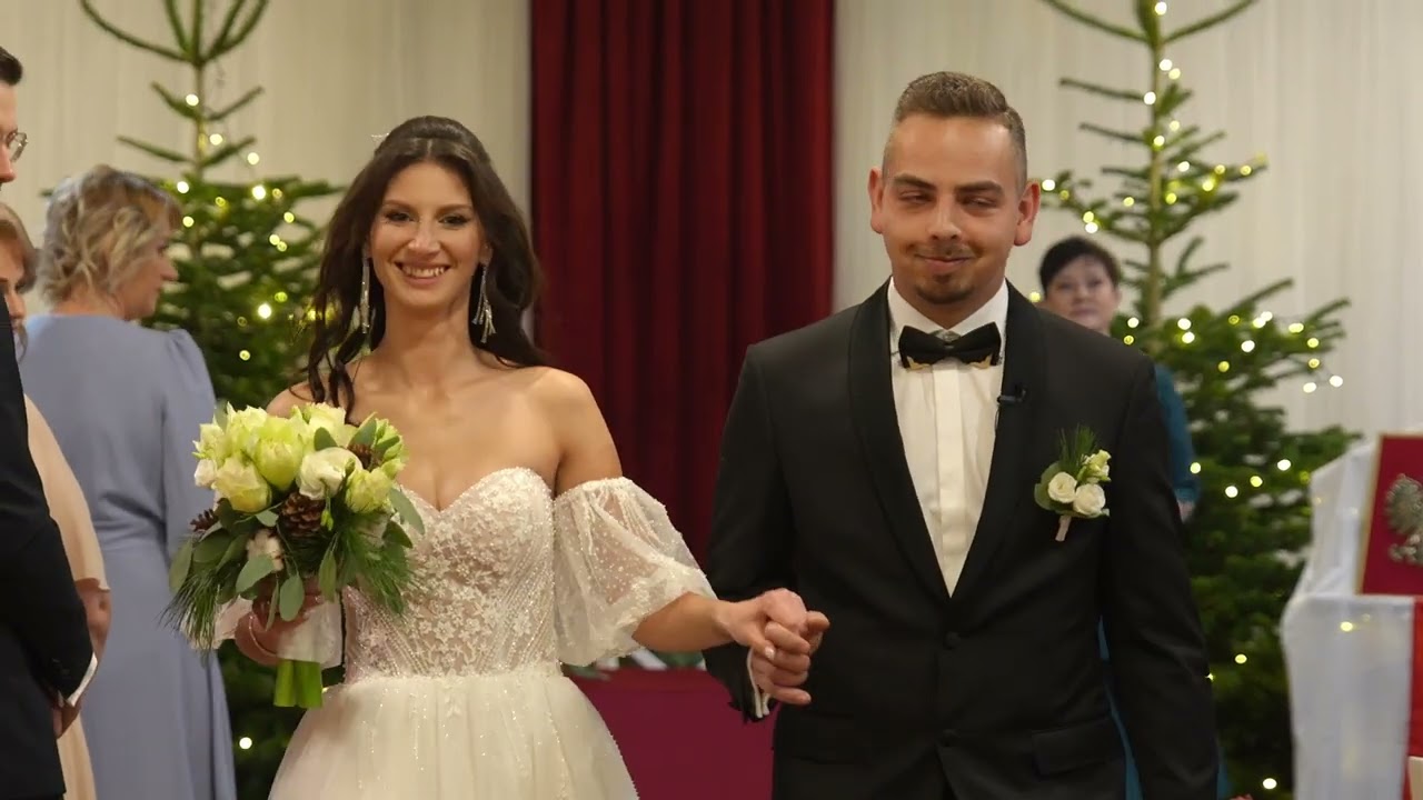 Świąteczny Teledysk ślubny Krystyna i Krystian- MagMar Studio